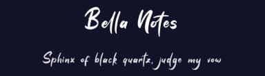 Bella Notes by Attype Studio — Script Handwritten Font — thumbnail 2