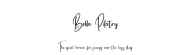Bella Pilatry by StringLabs Creative Studio — Script Handwritten Font — thumbnail 1
