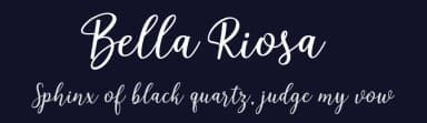 Bella Riosa by Attract Studio — Script Handwritten Font — thumbnail 2
