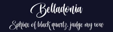 Belladonia by Octotype  | Thomas Boucherie — Script Handwritten Font — thumbnail 2