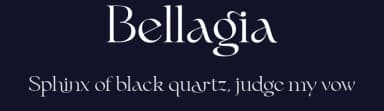 Bellagia by Attract Studio — Serif Font — thumbnail 2