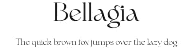 Bellagia by Attract Studio — Serif Font — thumbnail 1