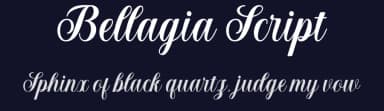 Bellagia Script by Nurul Kamal — Script Handwritten Font — thumbnail 2