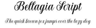 Bellagia Script by Nurul Kamal — Script Handwritten Font — thumbnail 1