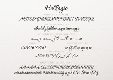 Bellagio Font by Byuly Ayika — Script Handwritten Font — thumbnail 9