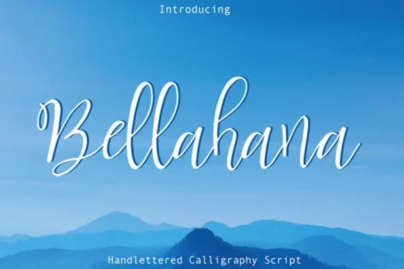 Bellahana Font by Studio_Art — Script Handwritten Font