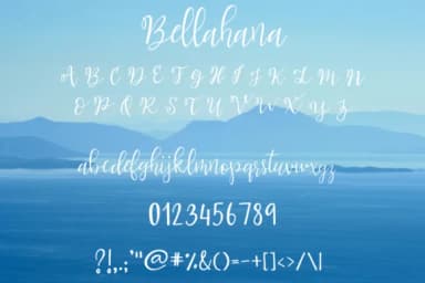 Bellahana Font by Studio_Art — Script Handwritten Font — thumbnail 9