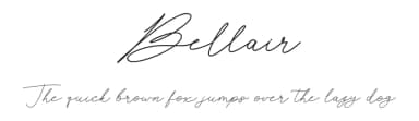 Bellair by Danik Janandi — Script Handwritten Font — thumbnail 1