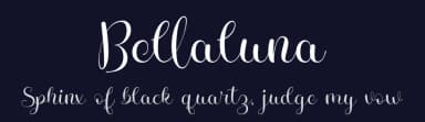 Bellaluna by Doehantz Studio — Script Handwritten Font — thumbnail 2