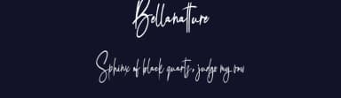 Bellanatture by Gado Gado — Script Handwritten Font — thumbnail 2