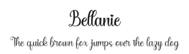 Bellanie by ToniStudio — Script Handwritten Font — thumbnail 1