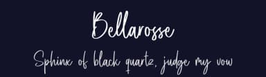 Bellarosse by NanaNissa — Script Handwritten Font — thumbnail 2