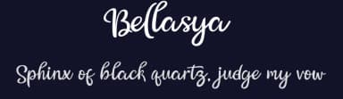 Bellasya by Beautypes — Script Handwritten Font — thumbnail 2