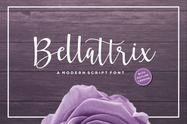 Bellattrix Font by Sronstudio — Script Handwritten Font — thumbnail 1