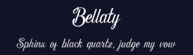 Bellaty by SheillaType — Script Handwritten Font — thumbnail 2