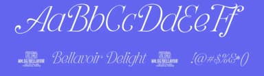 Bellavoir Delight by Måns Grebäck — Serif Font — thumbnail 3