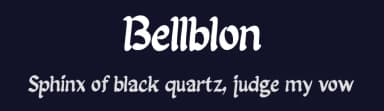 Bellblon by Metal Studio — Script Handwritten Font — thumbnail 2