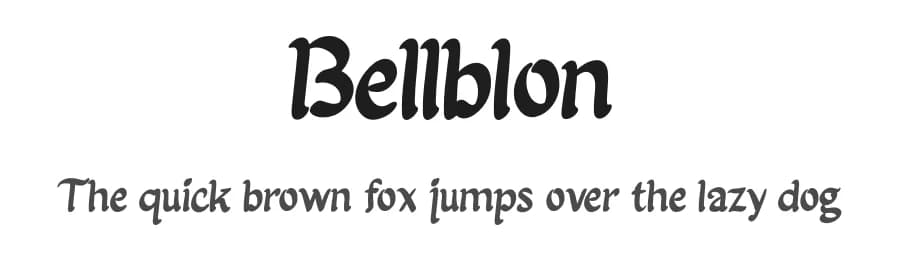 Bellblon by Metal Studio — Script Handwritten Font