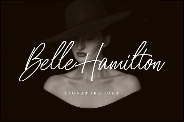 Belle Hamilton Font by Runsell Graphic — Script Handwritten Font