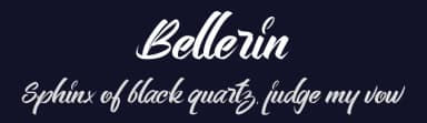 Bellerin by Typotopia Studio — Script Handwritten Font — thumbnail 2