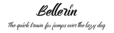 Bellerin by Typotopia Studio — Script Handwritten Font — thumbnail 1