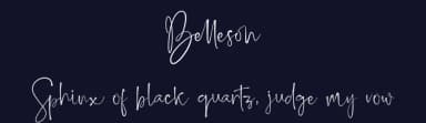 Belleson by Haksen Studio — Script Handwritten Font — thumbnail 2