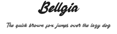 Bellgia by Gado Gado — Script Handwritten Font — thumbnail 1