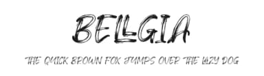 Bellgia by Kong Font — Script Handwritten Font — thumbnail 1