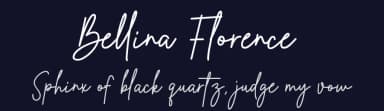 Bellina Florence by Picky Labs — Script Handwritten Font — thumbnail 2