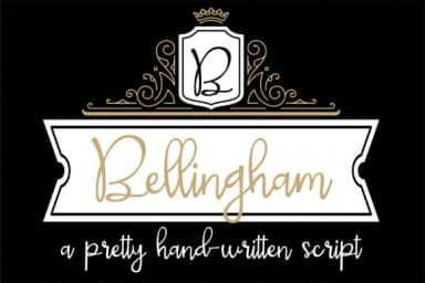 Bellingham Font by Illustration Ink — Script Handwritten Font — thumbnail 1