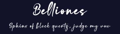 Belliones by RantautypeStudio — Script Handwritten Font — thumbnail 2
