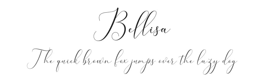 Bellisa by Amarlettering - Takiy — Script Handwritten Font