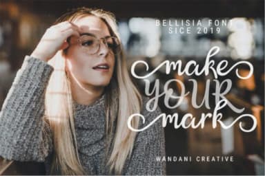 Bellisia Font by Beautypes — Script Handwritten Font — thumbnail 6