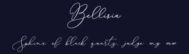 Bellisia by Sizimon.id — Script Handwritten Font — thumbnail 2