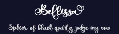 Bellissa by Letterara — Script Handwritten Font — thumbnail 2
