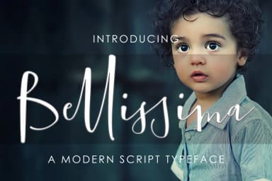 Bellissima Font by modennta — Script Handwritten Font — thumbnail 1