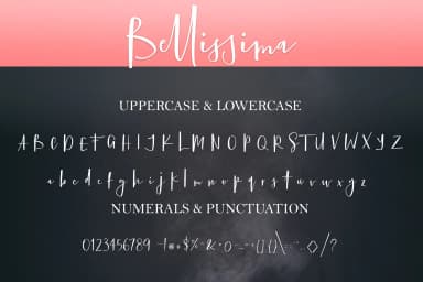Bellissima Font by modennta — Script Handwritten Font — thumbnail 3