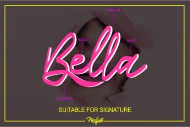 Belliza Font by MufaArtsDesigns — Script Handwritten Font — thumbnail 2