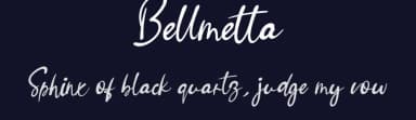 Bellmetta by Scratchones — Script Handwritten Font — thumbnail 2