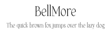 BellMore by FactoryType — Serif Font — thumbnail 1