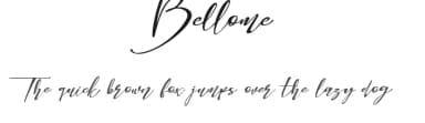 Bellome by Lettersiro Studio — Script Handwritten Font — thumbnail 1