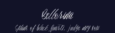 Bellorina by Mariyana — Script Handwritten Font — thumbnail 2