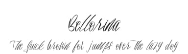 Bellorina by Mariyana — Script Handwritten Font — thumbnail 1