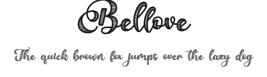 Bellove by Eknoji Studio — Script Handwritten Font