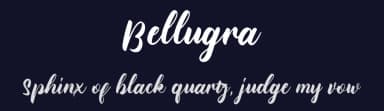 Bellugra by Fanastudio — Script Handwritten Font — thumbnail 2
