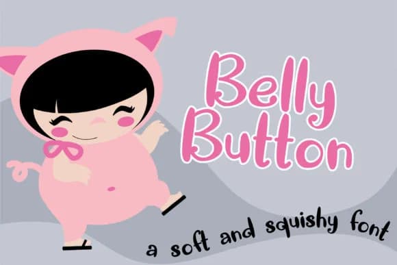 Belly Button Font by Illustration Ink — Script Handwritten Font