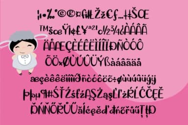 Belly Button Font by Illustration Ink — Script Handwritten Font — thumbnail 3