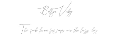 Bellya Vaky by Best Font Studio — Script Handwritten Font — thumbnail 1