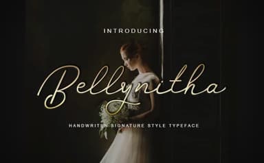 Bellynitha Font by victoriant99 — Script Handwritten Font — thumbnail 7