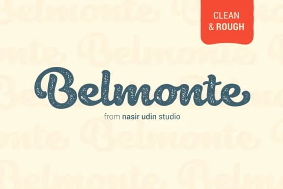 Belmonte Font by Nasir Udin — Script Handwritten Font